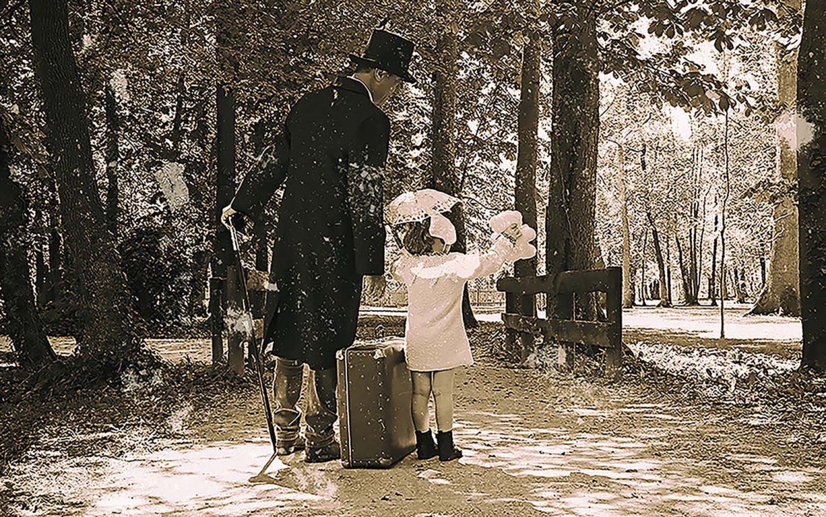 Transférance - Scène 2 de l histoire de La valise - Agnès Briand Photographe